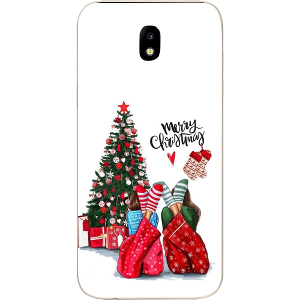 Husa din Silicon, Craciun BFF Christmas pentru Samsung Galaxy J5 (2017), Multicolor