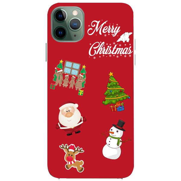 Husa din Silicon, Craciun Christmas Decorations pentru iPhone 11 Pro, Multicolor