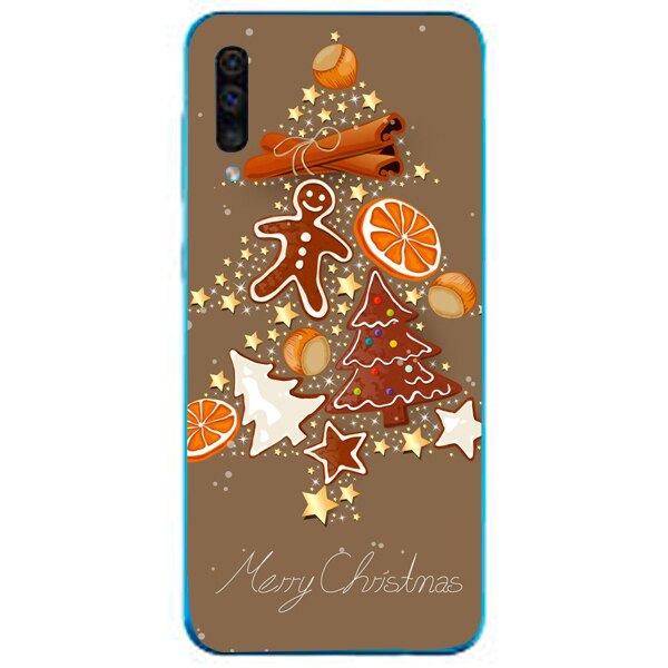 Husa din Silicon, Craciun All about Christmas pentru Samsung Galaxy A50, Multicolor