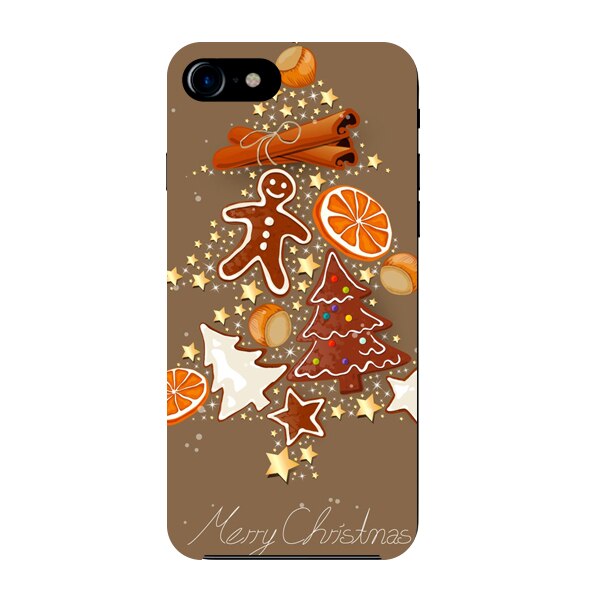 Husa din Silicon, Craciun All about Christmas pentru iPhone 7 Plus, Multicolor