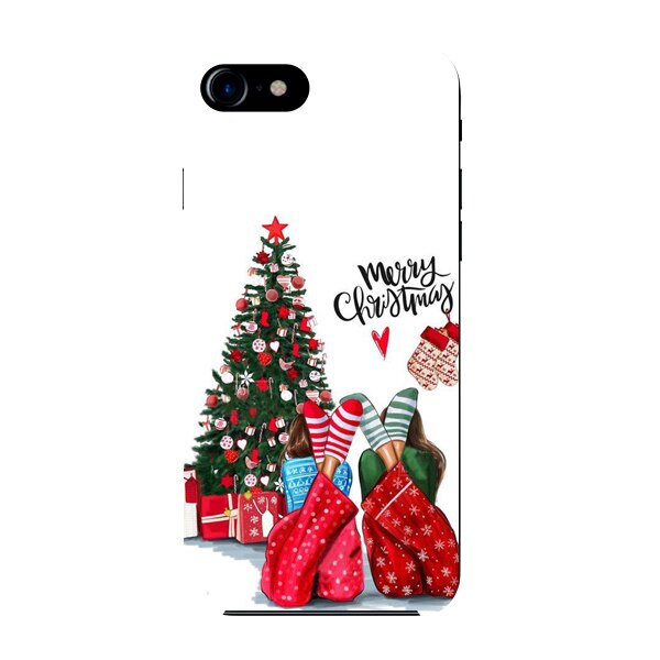 Husa din Silicon, Craciun BFF Christmas pentru iPhone 6s Plus, Multicolor