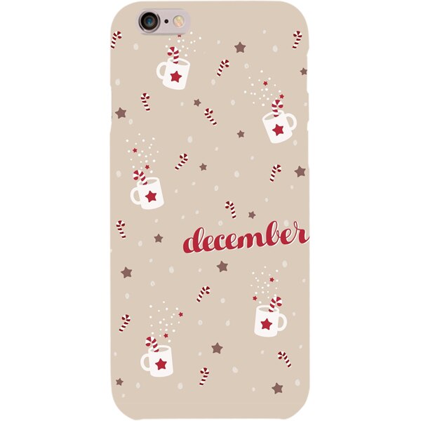 Husa din Silicon, Craciun December Vibes pentru iPhone 7, Multicolor