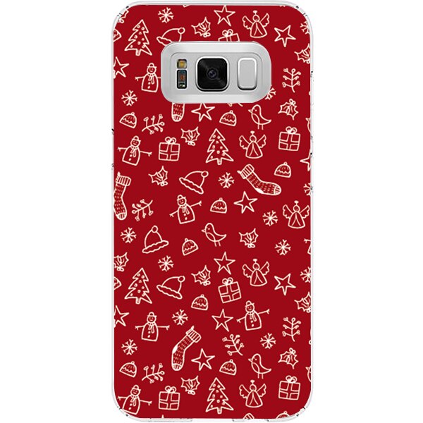 Husa din Silicon, Craciun Christmas Mix pentru Samsung Galaxy S8, Multicolor