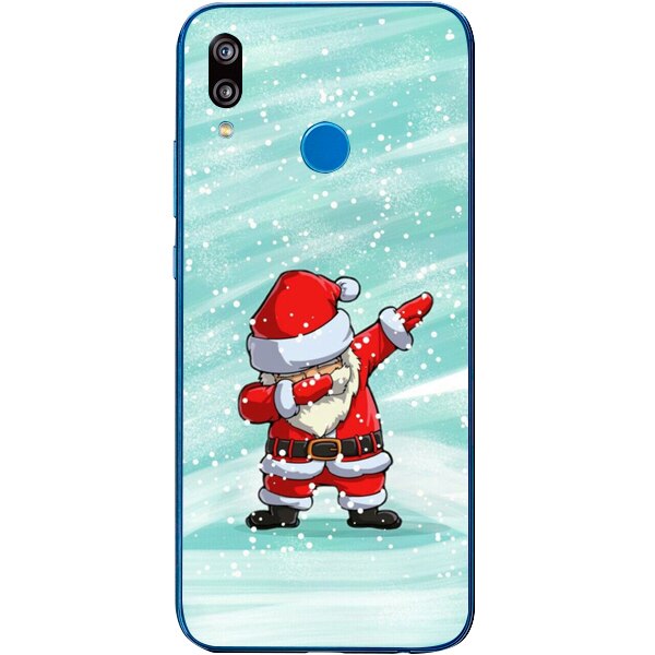 Husa din Silicon, Craciun Cool pentru Huawei P20 Lite, Multicolor