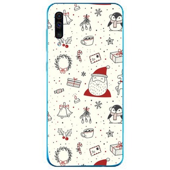 Husa din Silicon, Craciun Christmas Wall pentru Samsung Galaxy A70, Multicolor Husa din Silicon, Craciun Christmas Wall pentru Samsung Galaxy A70, Multicolor