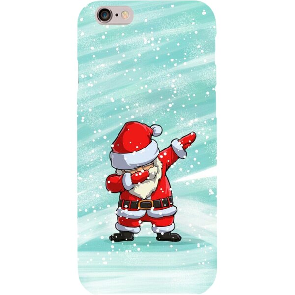 Husa din Silicon, Craciun Cool pentru iPhone 6s, Multicolor