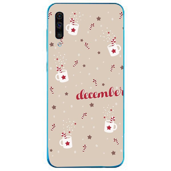 Husa din Silicon, Craciun December Vibes pentru Samsung Galaxy A50, Multicolor
