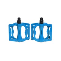 Pedale de bicicleta aluminiu 7mm color albastru set 2 buc