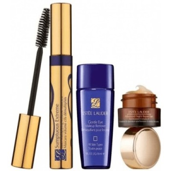 Set Estée Lauder Machiaj Essentiels, Macara Sumptuous Extreme, Crema conturul ochilor Advanced Night Repair+ Demachiant de ochi 30ml Set Estée Lauder Machiaj Essentiels, Macara Sumptuous Extreme, Crema conturul ochilor Advanced Night Repair+ Demachiant de ochi 30ml