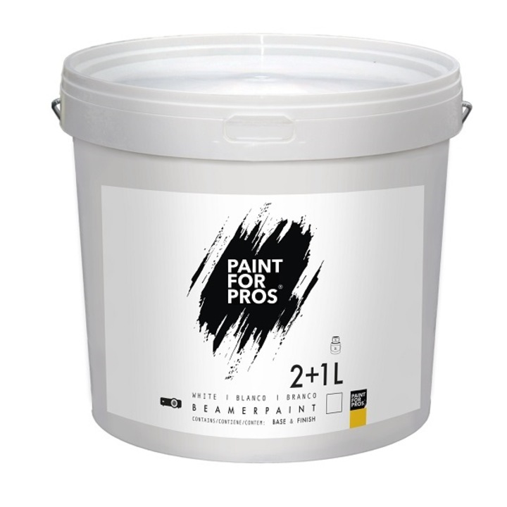 Vopsea ecran de proiectie, BeamerPaint 2+1 L