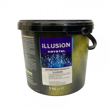 Vopsea decorativa ILLUSION CRYSTAL, pentru interior, 5 kg Vopsea decorativa ILLUSION CRYSTAL, pentru interior, 5 kg