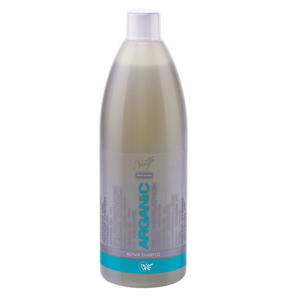 Sampon de restaurare cu ulei de Argan, ricin, pantenol si vitamina PP Spa Master 970ml