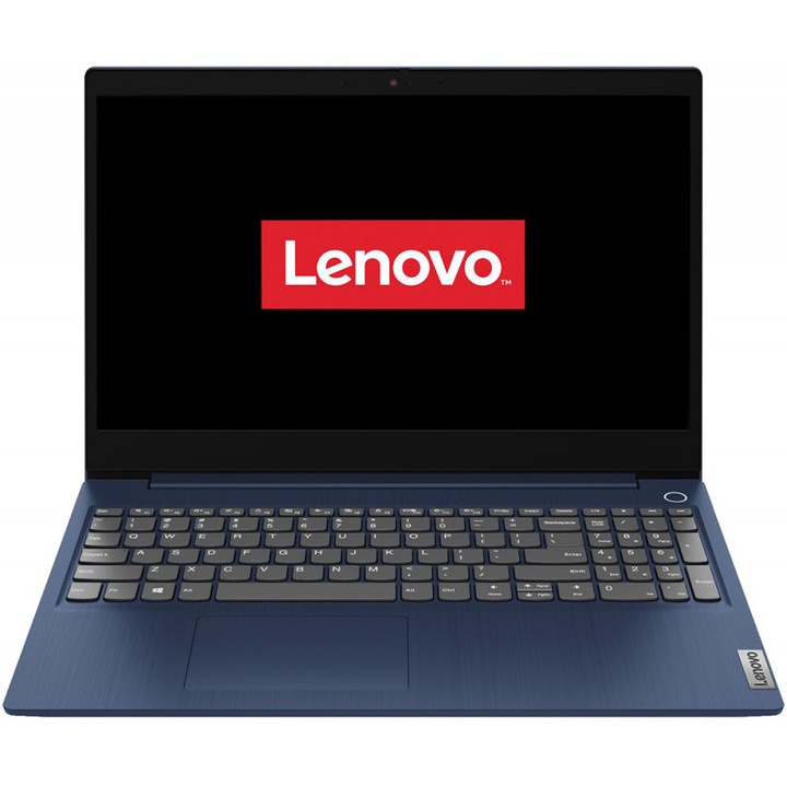 Laptop Lenovo IdeaPad 3 15ADA05 cu procesor AMD Athlon Silver 3050U pana la 3.20 GHz, 15.6", HD, 8GB, 512GB SSD, AMD Radeon Graphics, Free DOS, abbyss blue