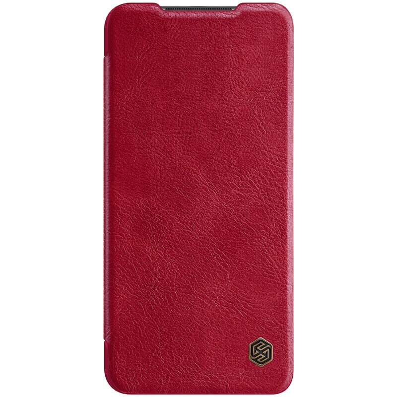 Husa tip carte Nillkin Qin pentru Xiaomi Redmi Note 9, rosu
