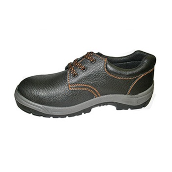 Pantofi de protectie Top Strong, marime 41, piele de vitel, talpa elastica, bombeu metalic, protectie strivire, Negru Pantofi de protectie Top Strong, marime 41, piele de vitel, talpa elastica, bombeu metalic, protectie strivire, Negru