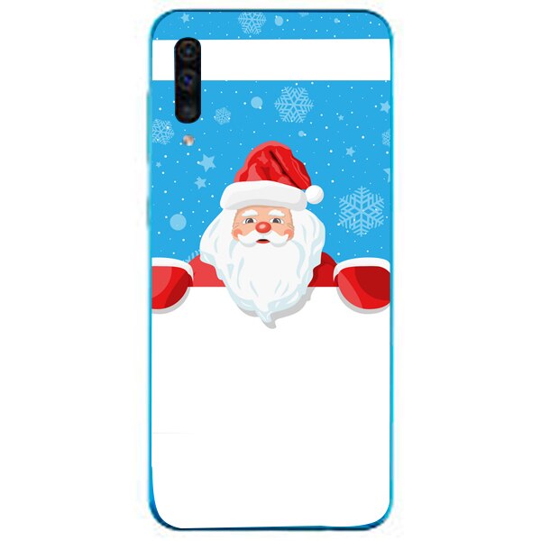 Husa din Silicon, Craciun Guess pentru Samsung Galaxy A50, Multicolor
