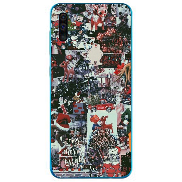 Husa din Silicon, Craciun Enjoy This Moment pentru Samsung Galaxy A51, Multicolor