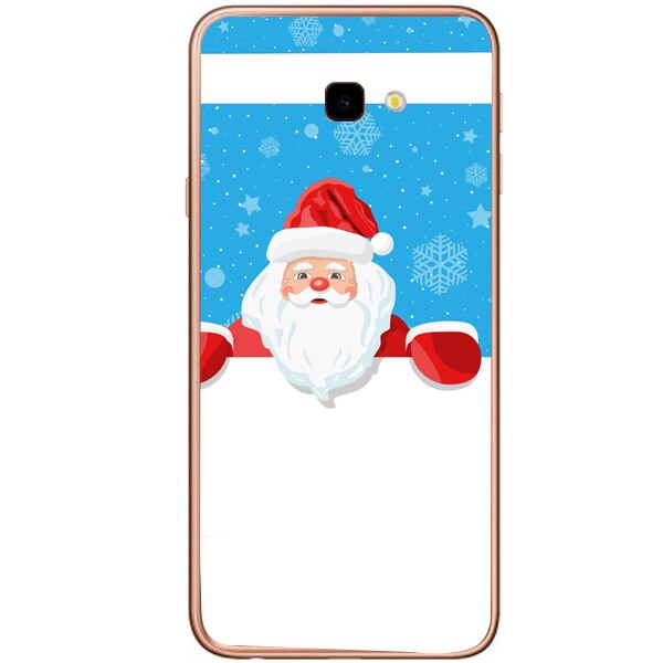 Husa din Silicon, Craciun Guess pentru Samsung Galaxy J4 Plus, Multicolor