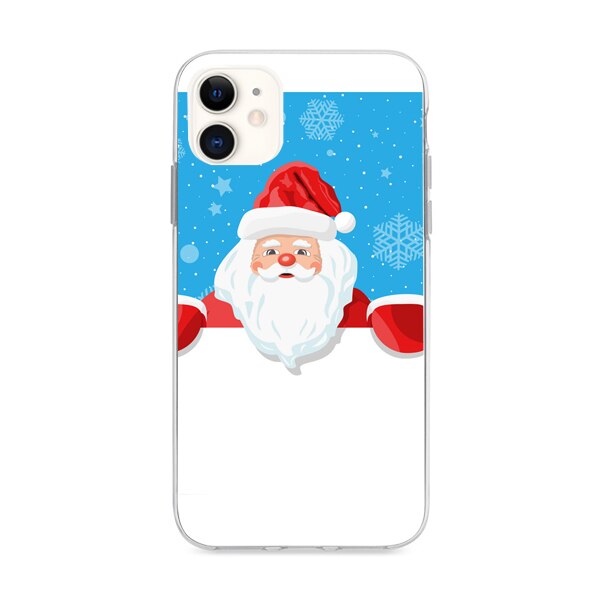 Husa din Silicon, Craciun Guess pentru iPhone 11, Multicolor
