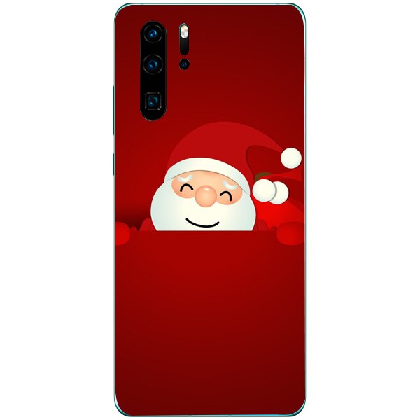 Husa din Silicon, Craciun Hello Again pentru Huawei P30 Pro, Multicolor