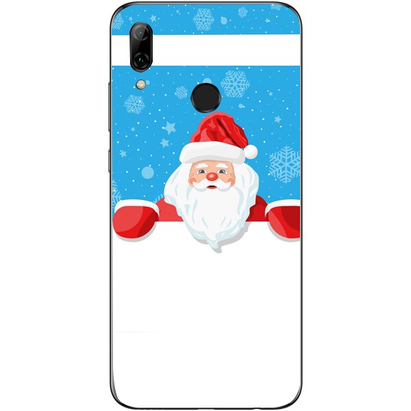 Husa din Silicon, Craciun Guess pentru Huawei P Smart (2019), Multicolor