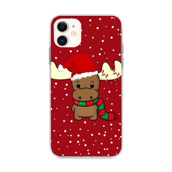 Husa din Silicon, Craciun I Missed You pentru iPhone 11, Multicolor