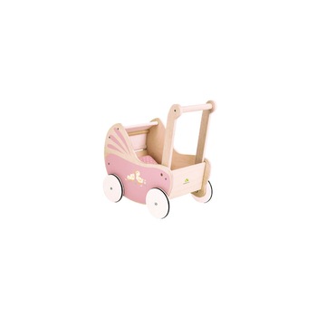 Carucior din lemn, Sweetiepie Dolly Pram Carucior din lemn, Sweetiepie Dolly Pram
