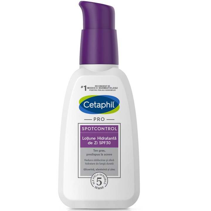Lotiune hidratanta cu SPF30 Cetaphil Pro Spotcontrol, 120 ml