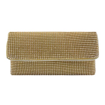 Geanta dama plic Mini Junior PP50-50, Auriu Geanta dama plic Mini Junior PP50-50, Auriu