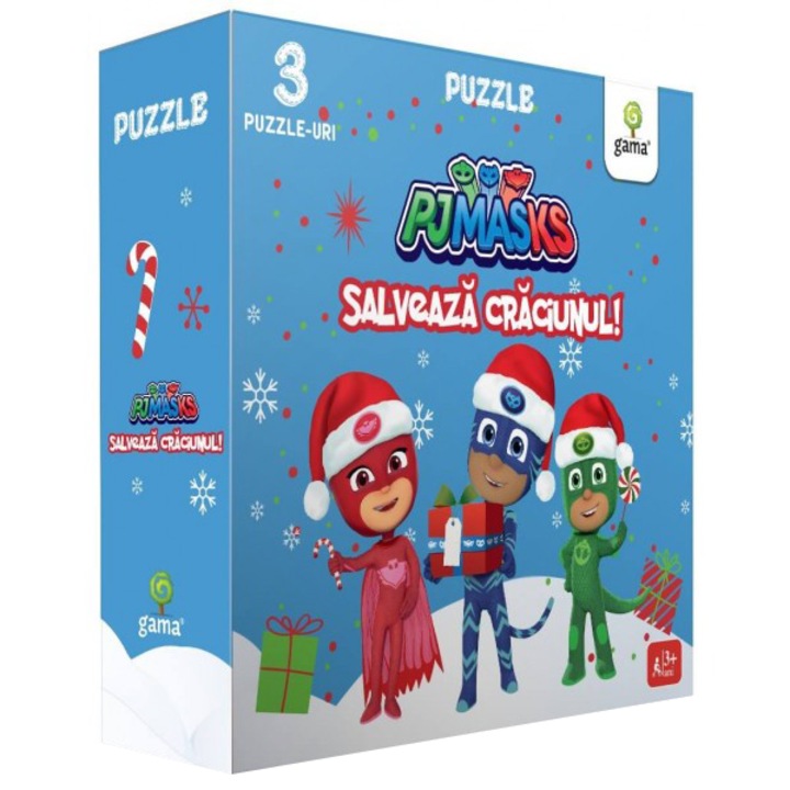 PJ MASKS salveaza Craciunul!