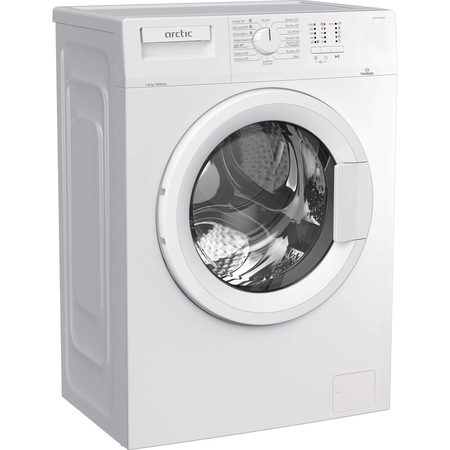 Masina de spalat rufe Slim Arctic APL61015XLW0 , 6 kg, 1000 RPM, Clasa A+++, ExtraSteam, Display LED, XL Door, Alb