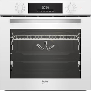 Cuptor incorporabil Beko BBIM14300WMS, Electric, Multifunctional, AEROPerfect, Autocuratare catalitica, SteamShine Cleaning, Grill, 3D Cooking, 72 l, Clasa A, Alb