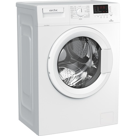 Masina de spalat rufe Slim Arctic APL61022BDW0, 6 Kg, 1000 RPM, Clasa A+++, ExtraSteam, Display LCD, XL Door, Alb