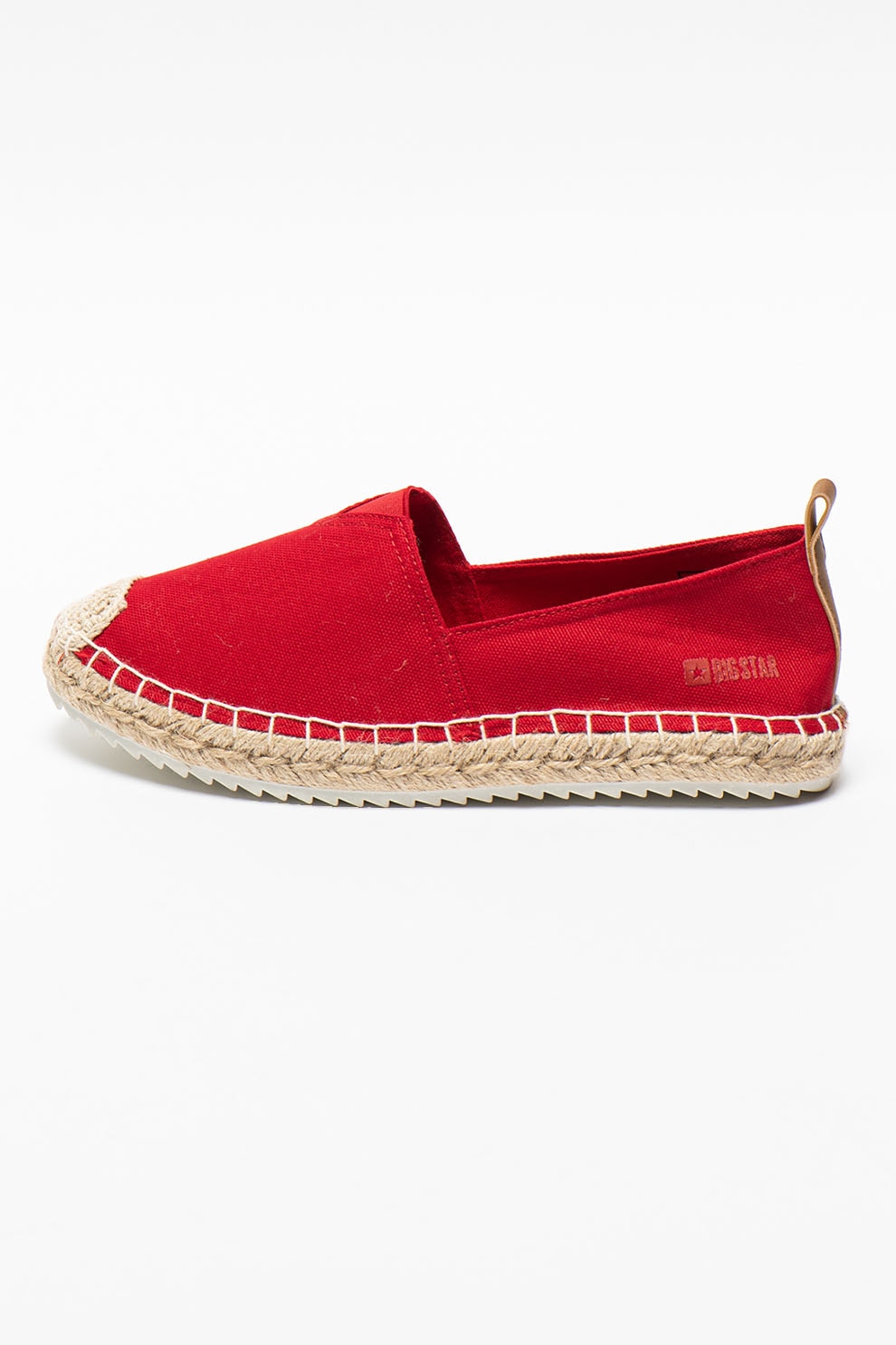 Big Star, Espadrile din material textil, Rosu, 39