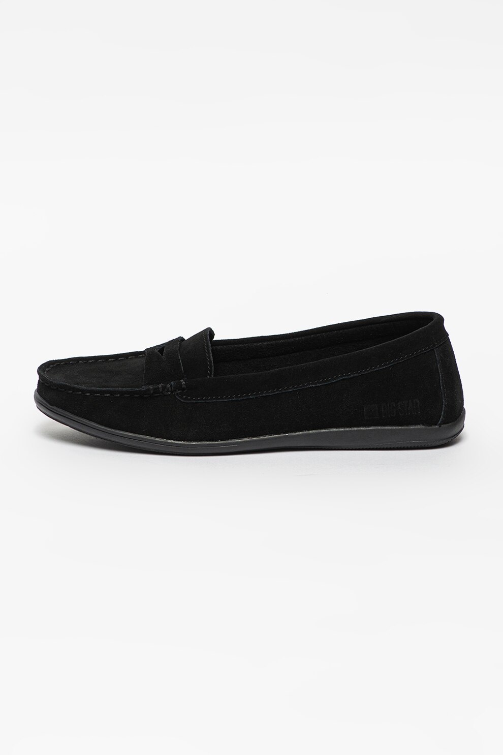 Big Star, Pantofi loafer de piele intoarsa cu cusaturi discrete