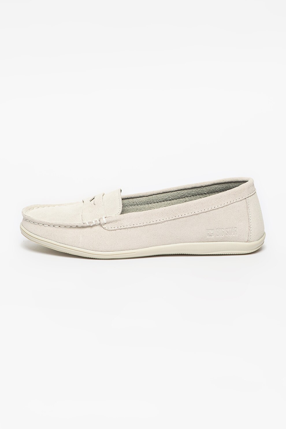 Big Star, Pantofi loafer de piele intoarsa cu cusaturi discrete