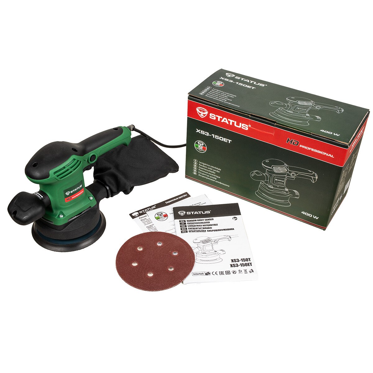 Ексцентършлайф STATUS XS3-150ET, 400 W, 150 мм - eMAG.bg