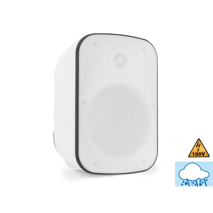 Power Dynamics BD50TW (5″) 2 utas fali hangfal 120W, 8 Ohm/100V – fehér