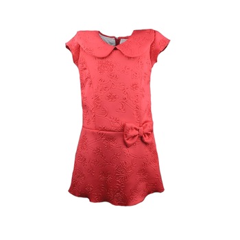 Rochita eleganta pentru fete Mini Junior SL 4, Rosu, 104 Rochita eleganta pentru fete Mini Junior SL 4, Rosu, 104