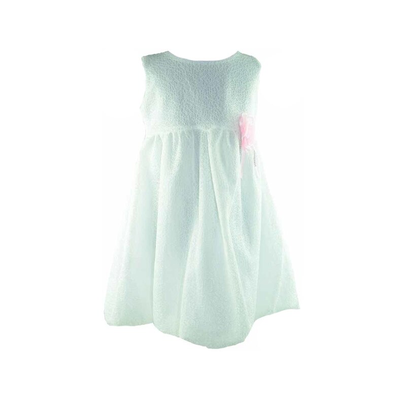 Rochita eleganta pentru fete Mini Junior, uni, Alb