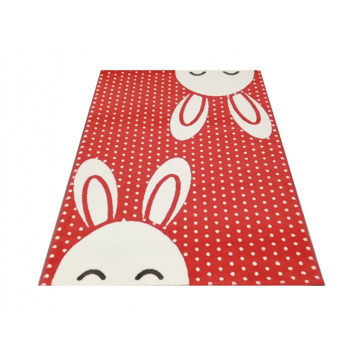 Covor Kids 100 x 150 Iepuras Rosu 53.3926 63922