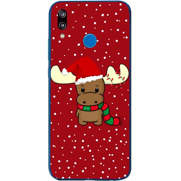 Husa din Silicon, Craciun I Missed You pentru Huawei P Smart Z, Multicolor