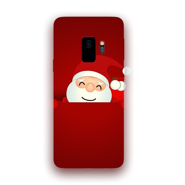 Husa din Silicon, Craciun Hello Again pentru Samsung Galaxy S9, Multicolor