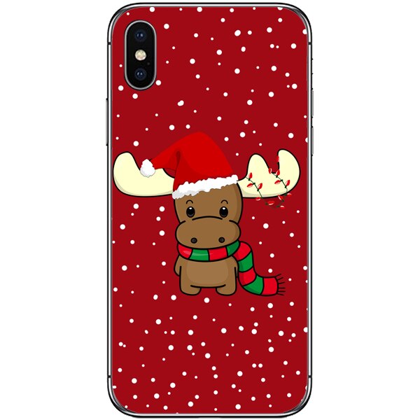 Husa din Silicon, Craciun I Missed You pentru iPhone XS Max, Multicolor