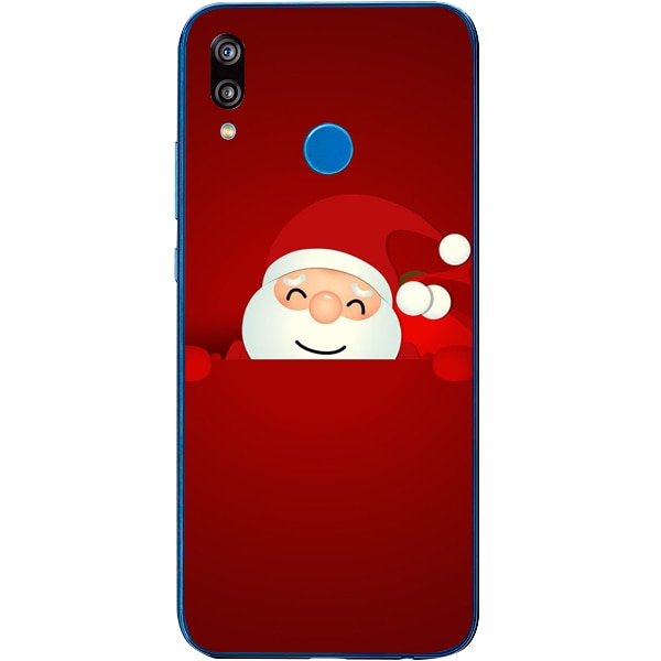 Husa din Silicon, Craciun Hello Again pentru Huawei P Smart Z, Multicolor