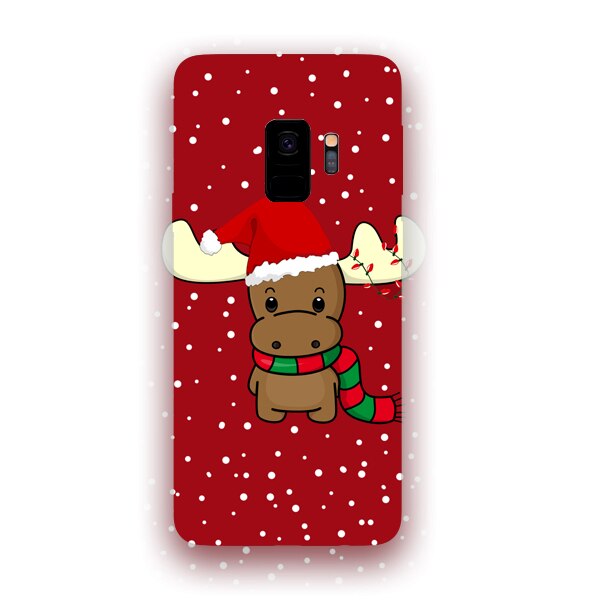Husa din Silicon, Craciun I Missed You pentru Samsung Galaxy S9, Multicolor