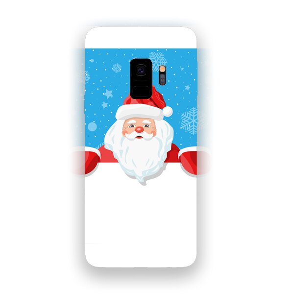 Husa din Silicon, Craciun Guess pentru Samsung Galaxy S9, Multicolor