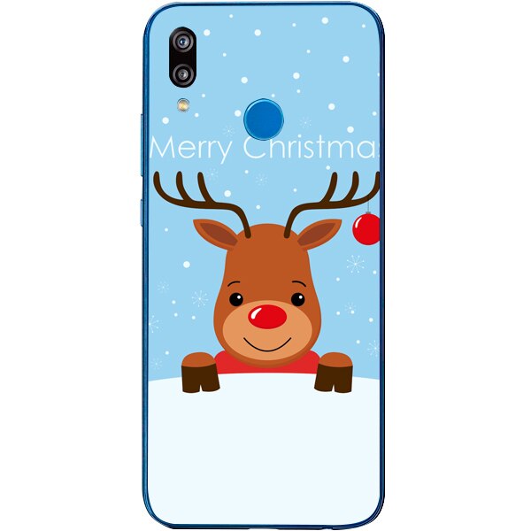 Husa din Silicon, Craciun I'm Hungry pentru Huawei P Smart Z, Multicolor