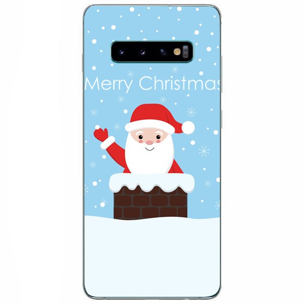 Husa din Silicon, Craciun I'm Santa Claus pentru Samsung Galaxy S10, Multicolor