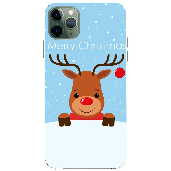 Husa din Silicon, Craciun I'm Hungry pentru iPhone 11 Pro Max, Multicolor